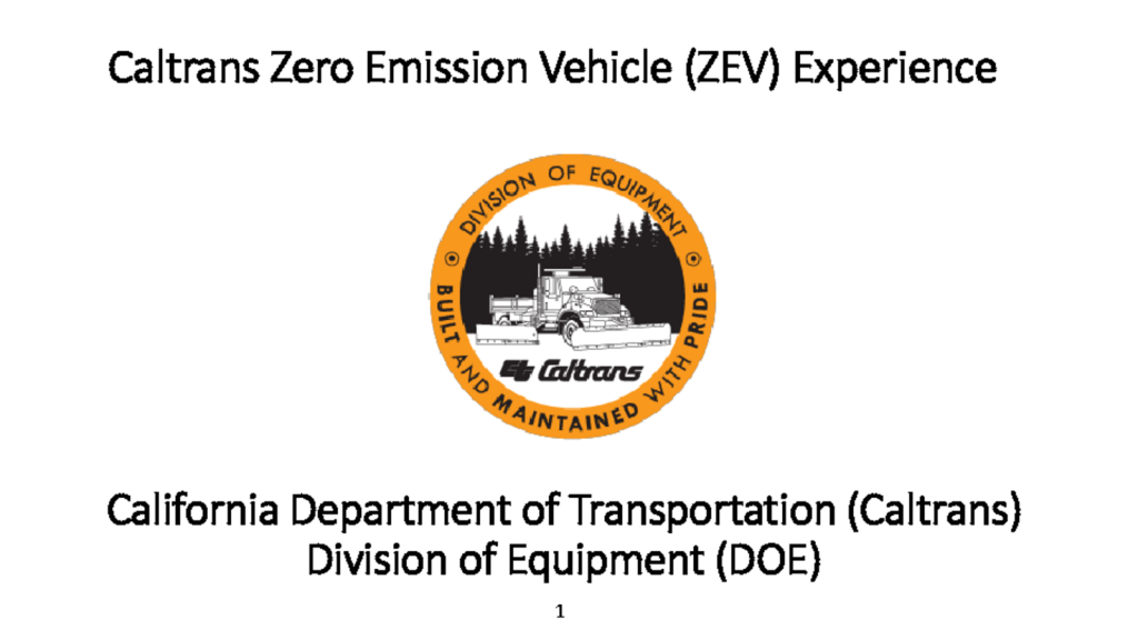 thumbnail of Larry Orcutt_Caltrans ZEV Experience March 2017