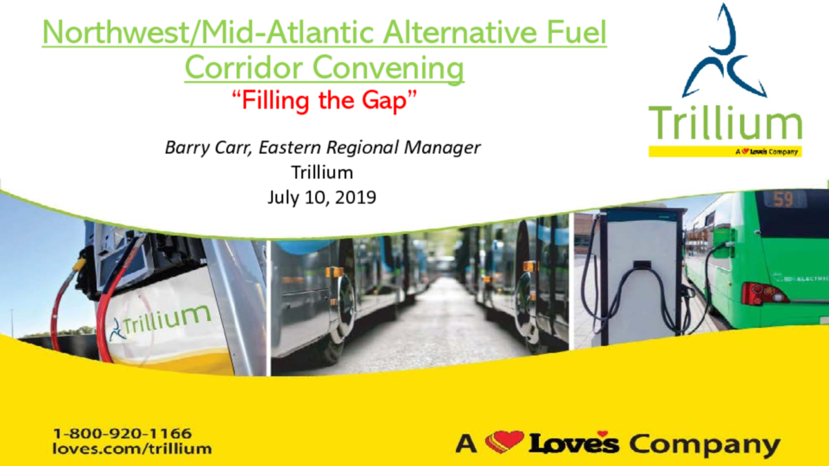 Northeast/Mid-Atlantic Alternative Fuel Corridor Convening ...